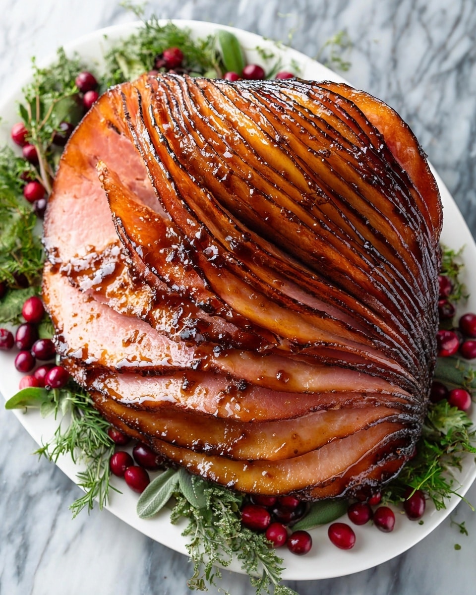 Brown Sugar Glazed Ham Recipe